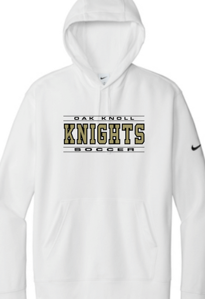 OKMS Knights Soccer Nike Club Fleece Hooded Sweatshirt