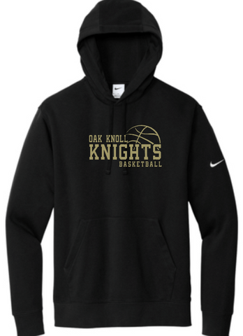 Oak Knoll Boys Basketball Nike Hooded Sweatshirt