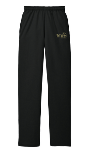 Oak Knoll Boys Basketball Open Bottom Sweatpants