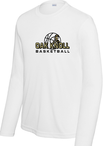 Oak Knoll Girls Basketball Long Sleeve Performance Shirt