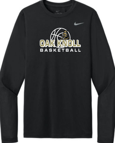 Oak Knoll Girls Basketball Nike Legend Long Sleeve Shirt