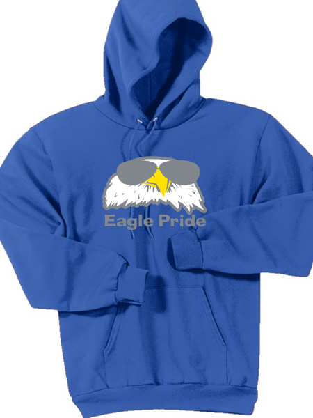 Byrd Elementary HOODED Sweatshirt - Eagle Pride