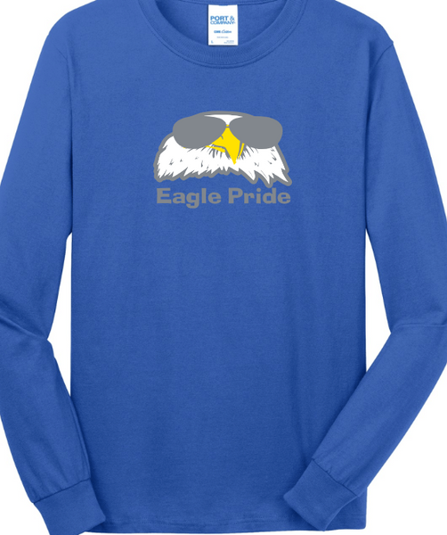 Byrd Elementary LONG Sleeve Spirit Shirt - Eagle Pride