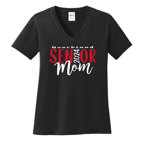 Goochland High School 2024 Mom VNECK T-Shirt