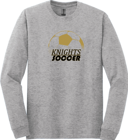 Knights Soccer Long Sleeve T Shirt