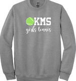 OKMS Girls Tennis Crewneck Sweatshirt