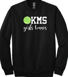 OKMS Girls Tennis Crewneck Sweatshirt