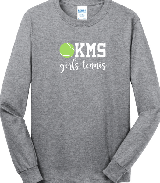 OKMS Girls Tennis Long Sleeve T-Shirt