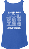 Antioch Champs 2025 Ladies Cotton Tank Top
