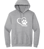 PCES Heart Paw Hooded Sweatshirt