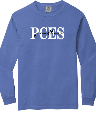 PCES Panthers Long Sleeve Shirt