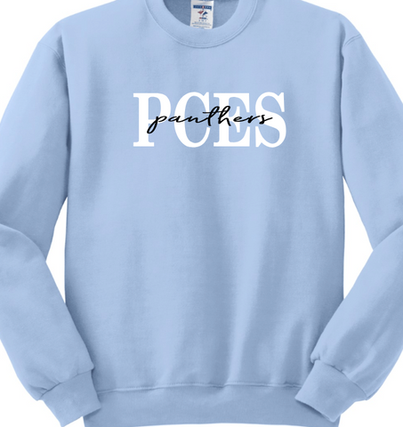 PCES Panthers Crewneck Sweatshirt