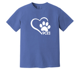 PCES Heart Paw Short Sleeve Shirt