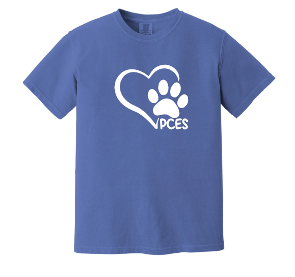 PCES Heart Paw Short Sleeve Shirt