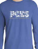 PCES Paw Print Short/Long Sleeve Shirt 2022